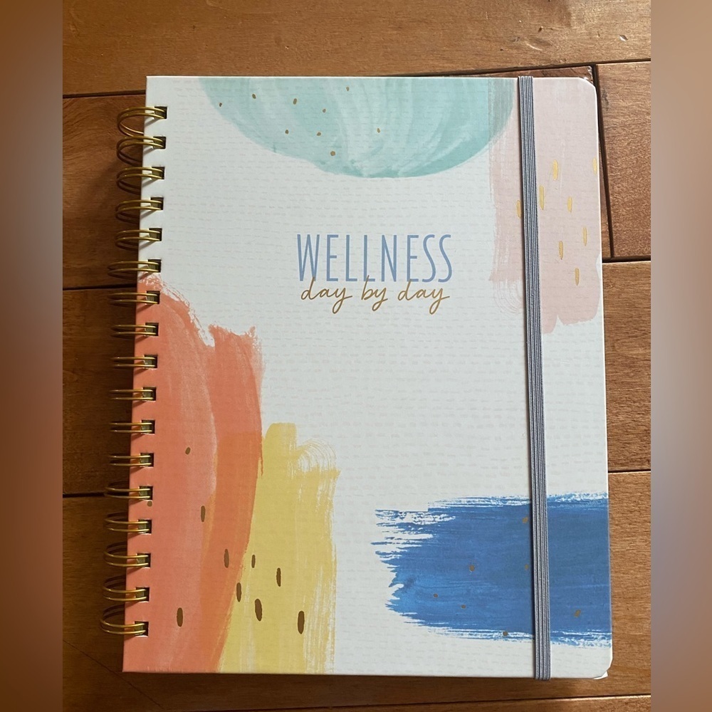 Brand New Hallmark Fitness and Wellness Journal Spiral Bound 196 Pages